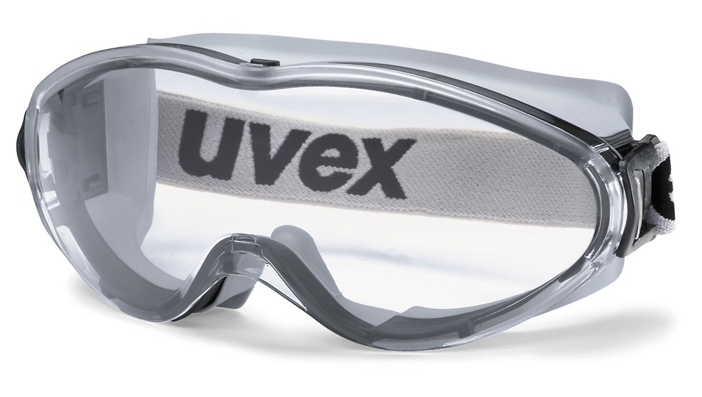15.13.71758900 Uvex ultrasonic 9302 ruimzichtbril  zwart/grijs