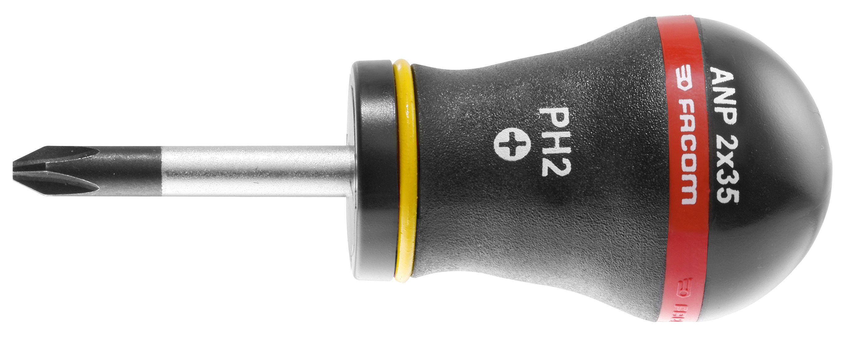 1.ANP2X35 Schroevendraaier protwist kort phillips 2x35